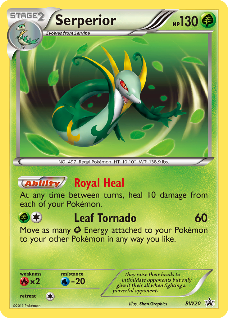 Serperior (BW20) [Black & White: Black Star Promos] | Mega City Incorporated