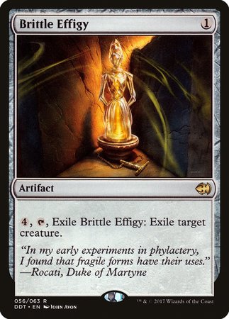 Brittle Effigy [Duel Decks: Merfolk vs. Goblins] | Mega City Incorporated