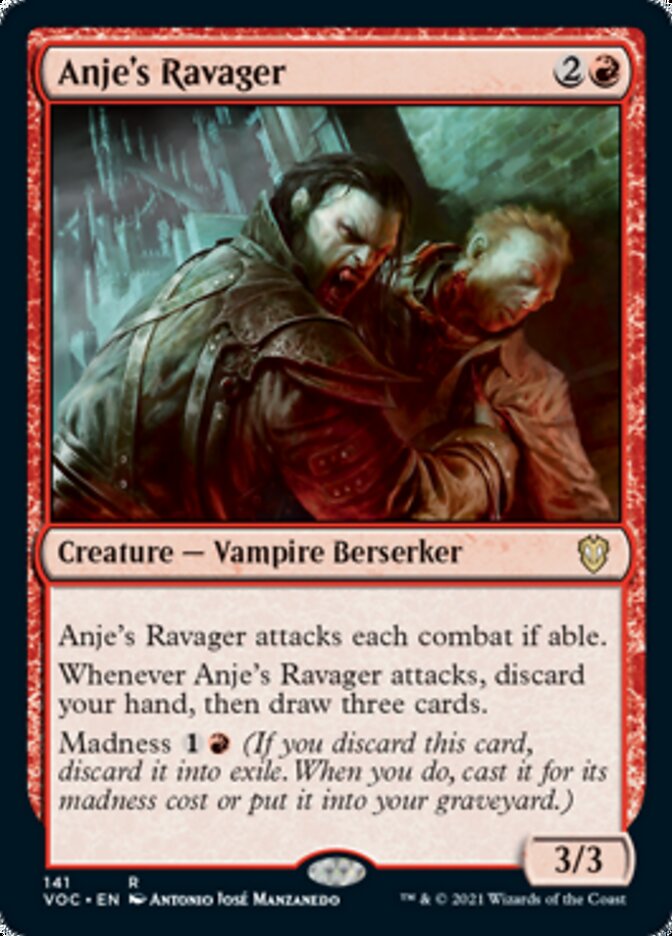 Anje's Ravager [Innistrad: Crimson Vow Commander] | Mega City Incorporated