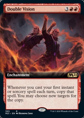Double Vision (Extended Art) [Core Set 2021] | Mega City Incorporated