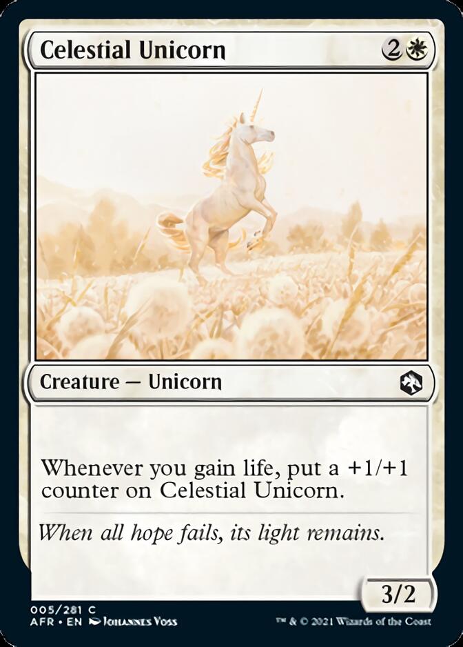 Celestial Unicorn [Dungeons & Dragons: Adventures in the Forgotten Realms] | Mega City Incorporated