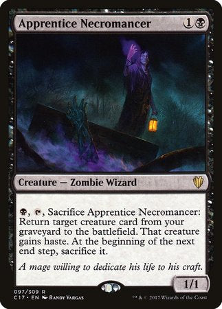 Apprentice Necromancer [Commander 2017] | Mega City Incorporated