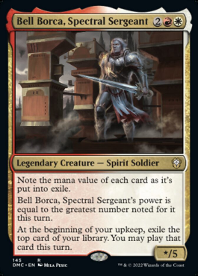 Bell Borca, Spectral Sergeant [Dominaria United Commander] | Mega City Incorporated