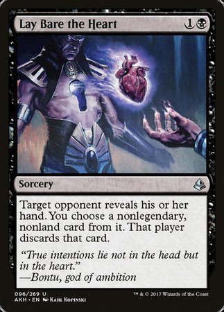 Lay Bare the Heart [Amonkhet] | Mega City Incorporated