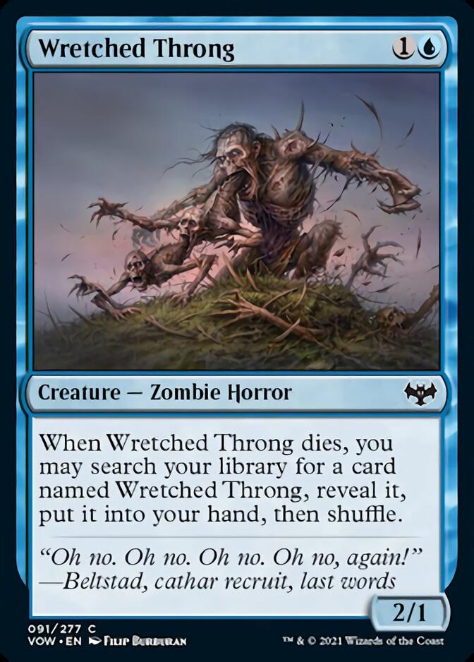 Wretched Throng [Innistrad: Crimson Vow] | Mega City Incorporated