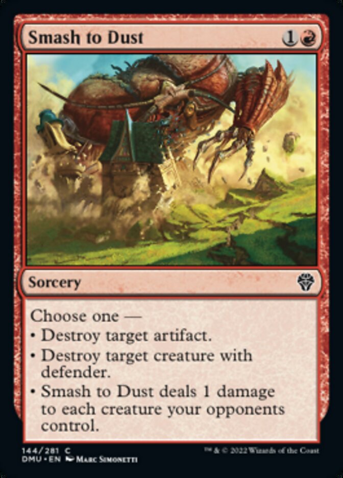 Smash to Dust [Dominaria United] | Mega City Incorporated