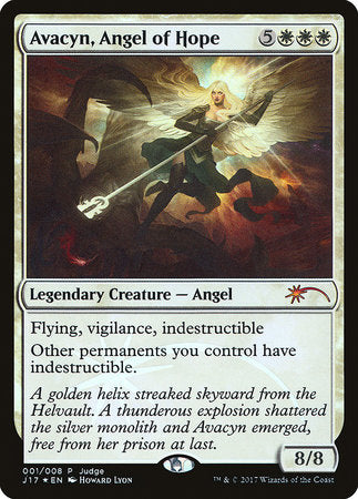 Avacyn, Angel of Hope [Judge Gift Cards 2017] | Mega City Incorporated