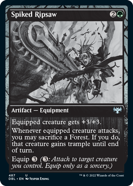 Spiked Ripsaw [Innistrad: Double Feature] | Mega City Incorporated