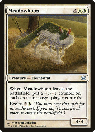 Meadowboon [Modern Masters] | Mega City Incorporated