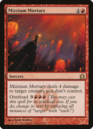 Mizzium Mortars [Return to Ravnica] | Mega City Incorporated