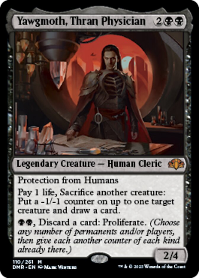 Yawgmoth, Thran Physician [Dominaria Remastered] | Mega City Incorporated