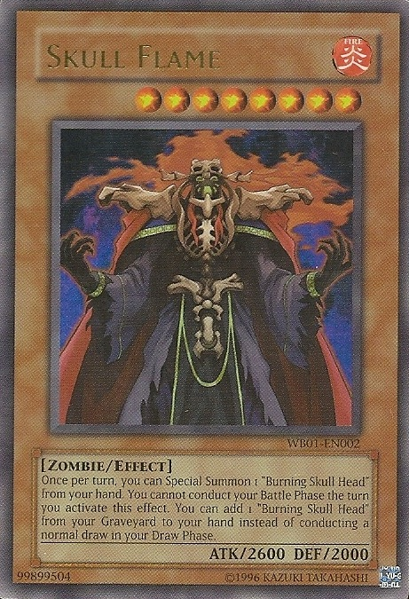 Skull Flame [WB01-EN002] Super Rare | Mega City Incorporated