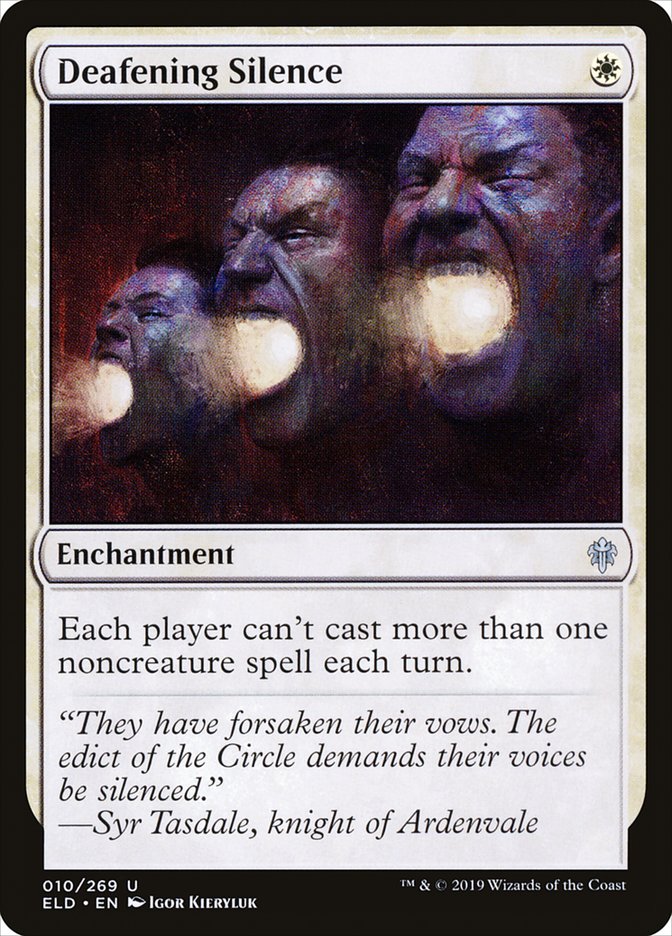 Deafening Silence [Throne of Eldraine] | Mega City Incorporated