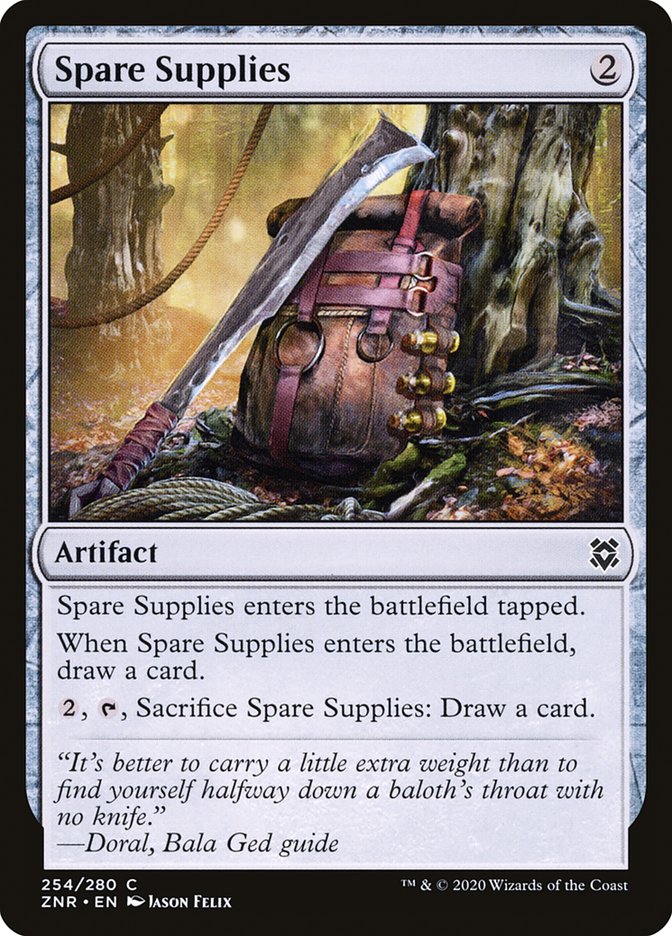 Spare Supplies [Zendikar Rising] | Mega City Incorporated