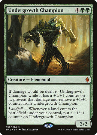 Undergrowth Champion [Battle for Zendikar] | Mega City Incorporated