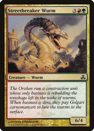 Streetbreaker Wurm [Guildpact] | Mega City Incorporated