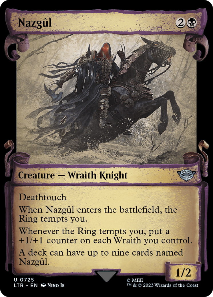 Nazgul (0725) [The Lord of the Rings: Tales of Middle-Earth Showcase Scrolls] | Mega City Incorporated