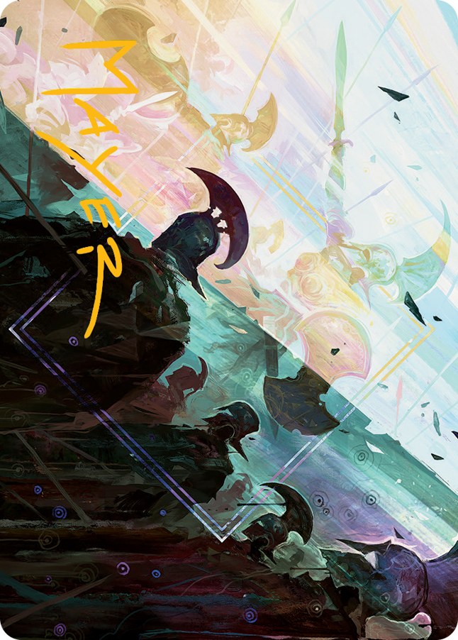 Surge of Salvation Art Card (Gold-Stamped Signature) [March of the Machine Art Series] | Mega City Incorporated
