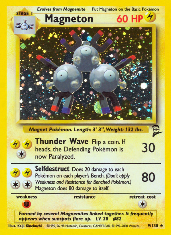 Magneton (9/130) [Base Set 2] | Mega City Incorporated