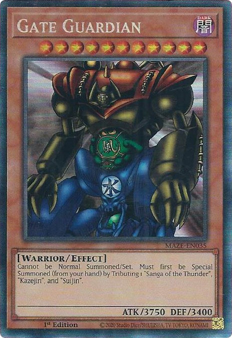 Gate Guardian [MAZE-EN035] Collector's Rare | Mega City Incorporated