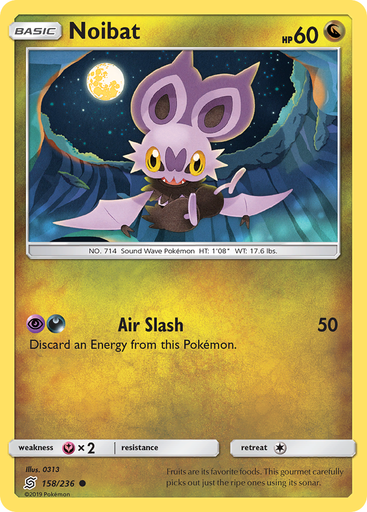 Noibat (158/236) [Sun & Moon: Unified Minds] | Mega City Incorporated