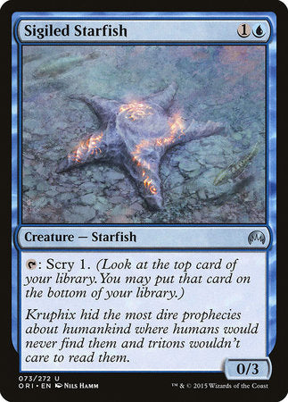 Sigiled Starfish [Magic Origins] | Mega City Incorporated