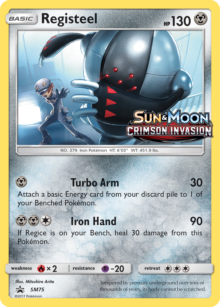 Registeel (SM75) [Sun & Moon: Black Star Promos] | Mega City Incorporated