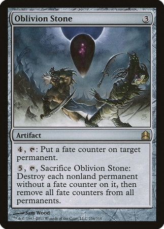 Oblivion Stone [Commander 2011] | Mega City Incorporated