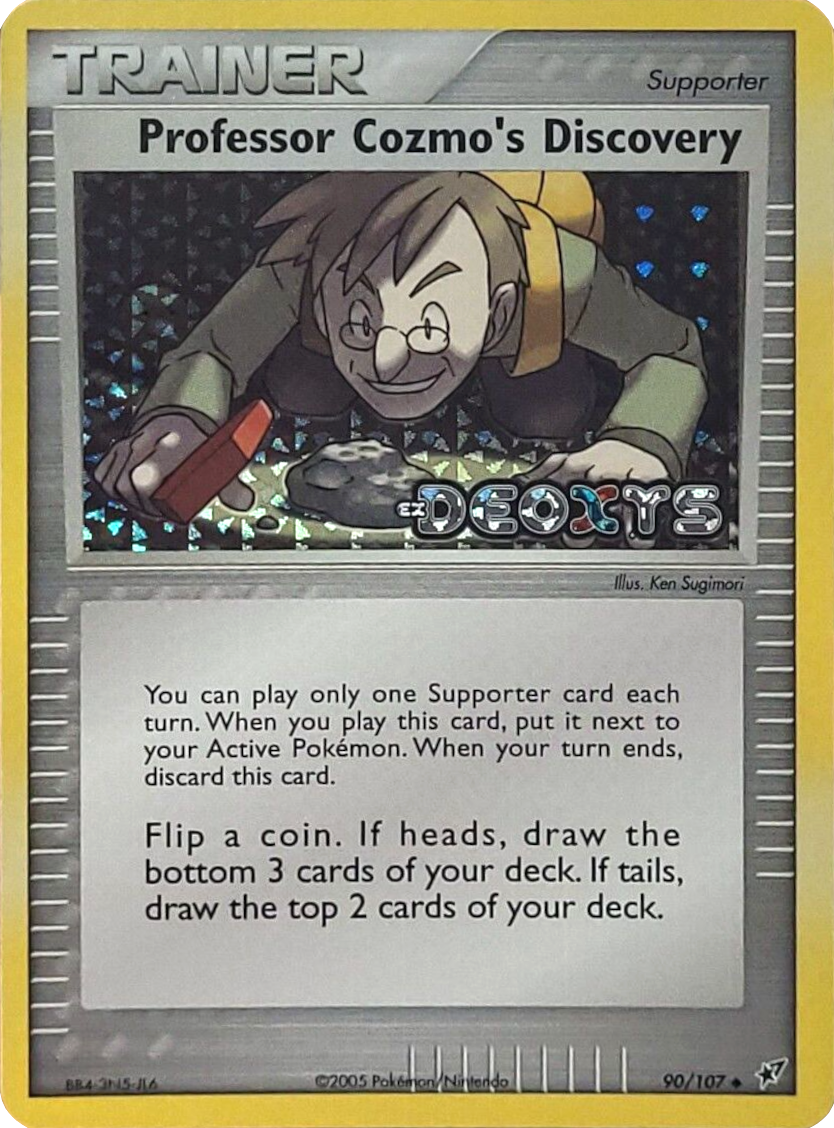 Professor Cozmo's Discovery (90/107) (Stamped) [EX: Deoxys] | Mega City Incorporated