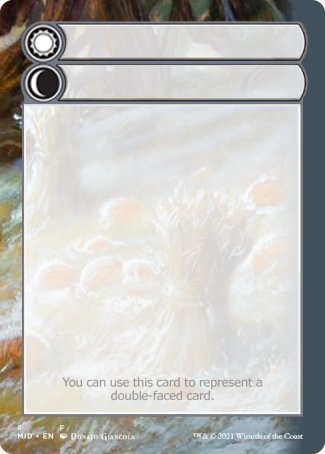 Helper Card (6/9) [Innistrad: Midnight Hunt Tokens] | Mega City Incorporated