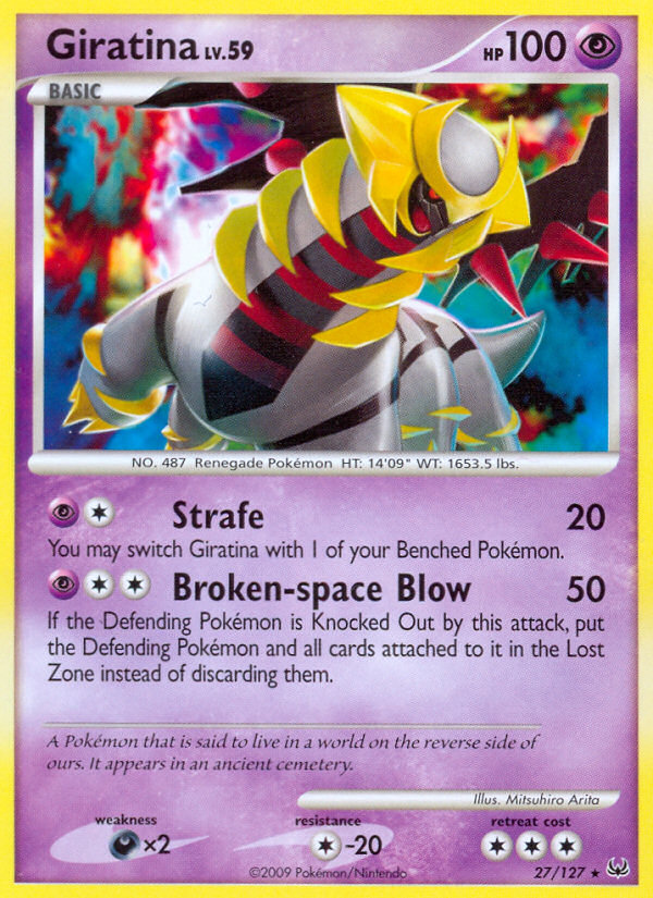 Giratina (27/127) [Platinum: Base Set] | Mega City Incorporated