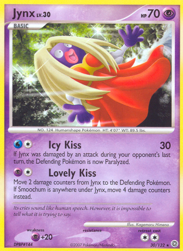 Jynx (30/132) [Diamond & Pearl: Secret Wonders] | Mega City Incorporated