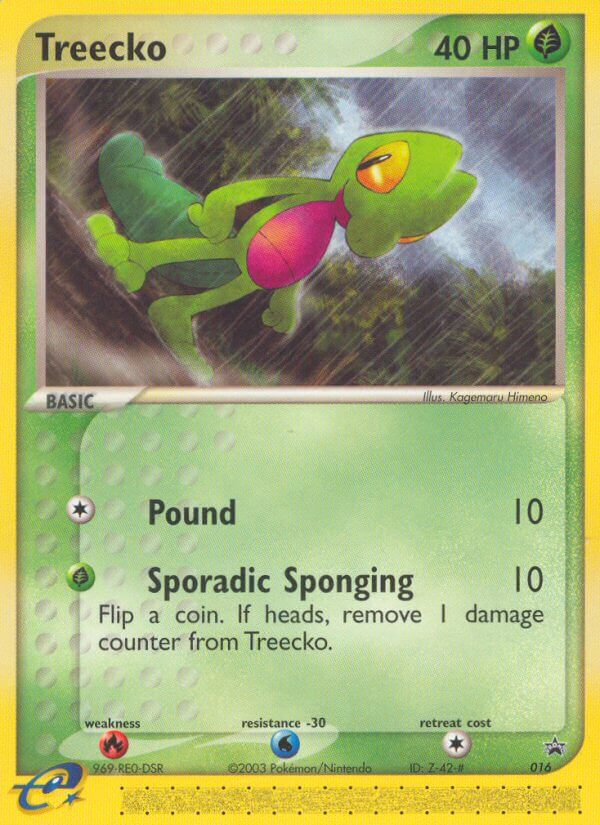 Treecko (016) [Nintendo: Black Star Promos] | Mega City Incorporated