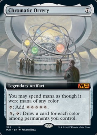 Chromatic Orrery (Extended Art) [Core Set 2021] | Mega City Incorporated