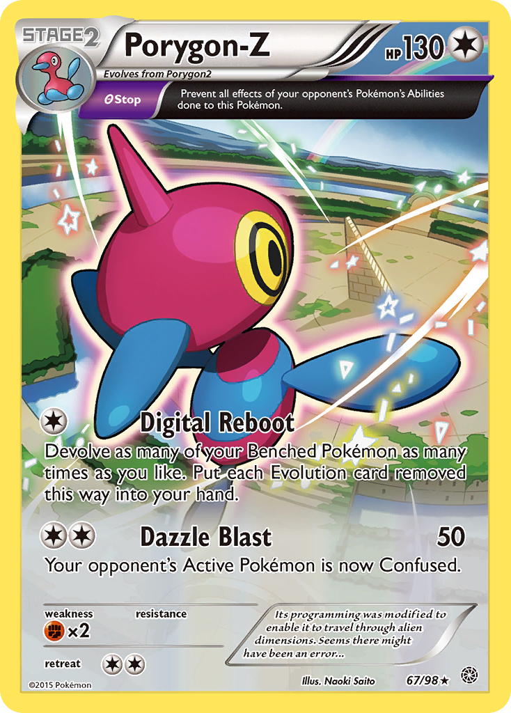 Porygon-Z (67/98) [XY: Ancient Origins] | Mega City Incorporated