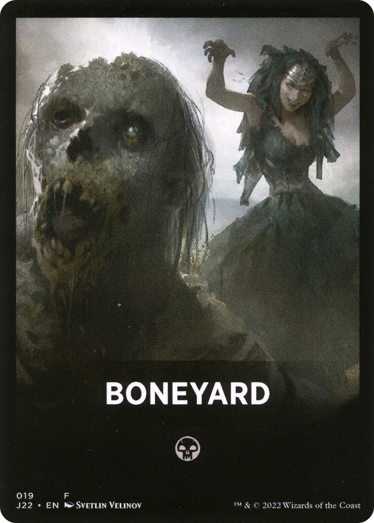 Boneyard Theme Card [Jumpstart 2022 Front Cards] | Mega City Incorporated