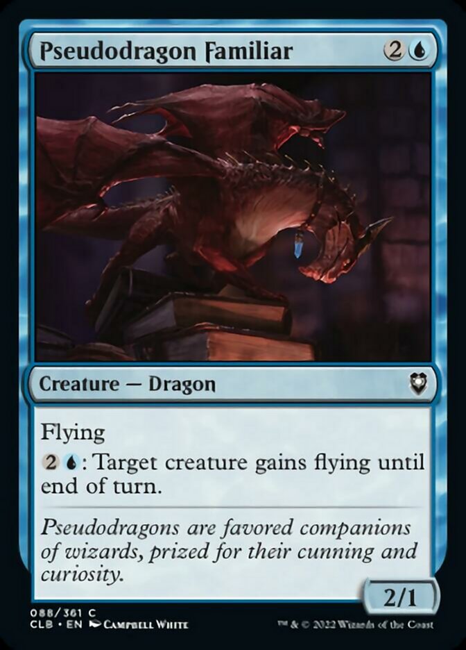 Pseudodragon Familiar [Commander Legends: Battle for Baldur's Gate] | Mega City Incorporated