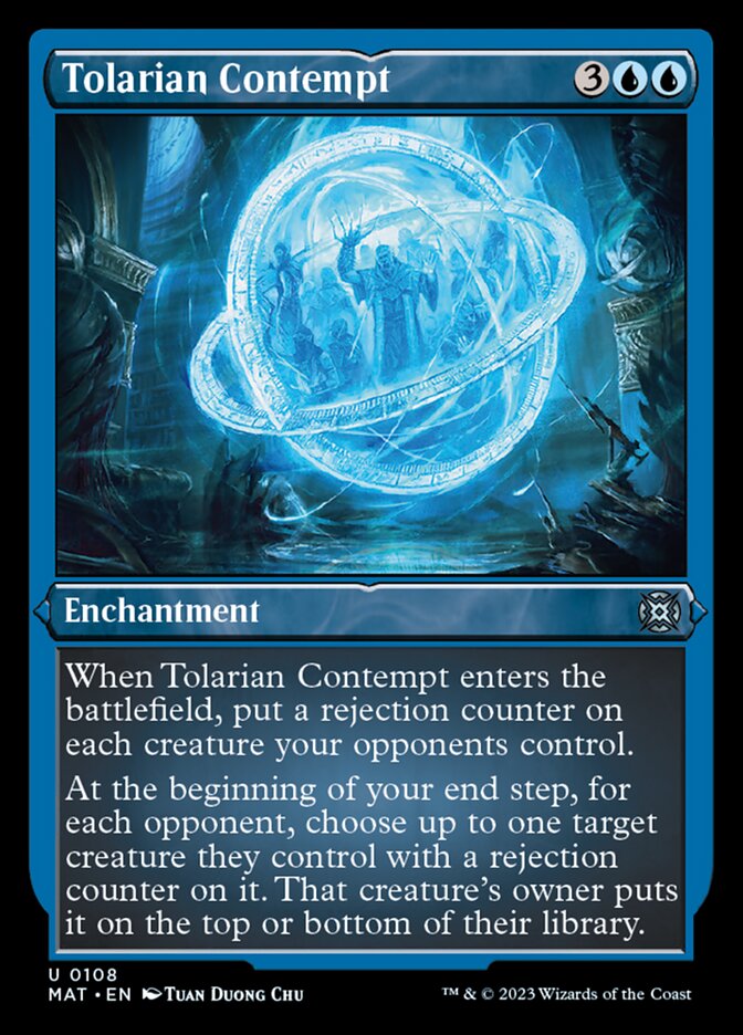 Tolarian Contempt (Foil Etched) [March of the Machine: The Aftermath] | Mega City Incorporated