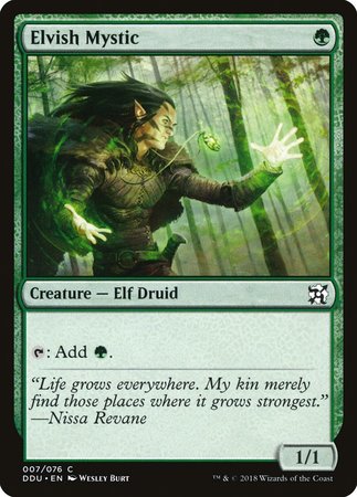 Elvish Mystic [Duel Decks: Elves vs. Inventors] | Mega City Incorporated