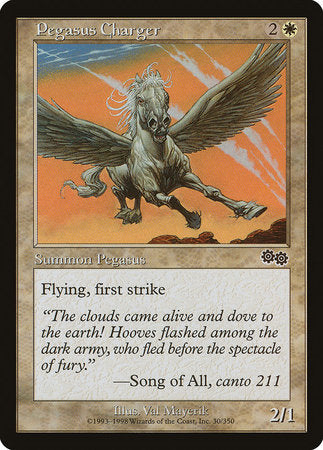 Pegasus Charger [Urza's Saga] | Mega City Incorporated