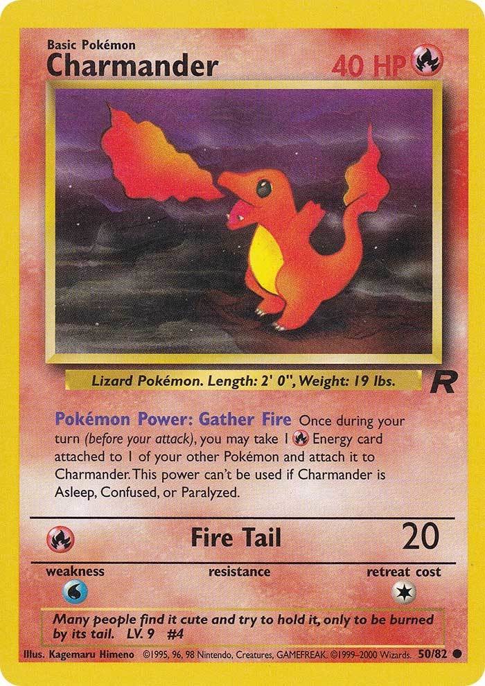 Charmander (50/82) [Team Rocket Unlimited] | Mega City Incorporated