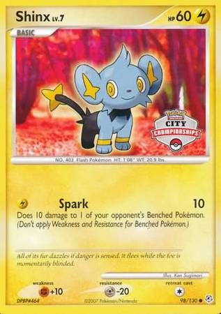 Shinx (98/130) (City Championships Promo) [Nintendo: Black Star Promos] | Mega City Incorporated