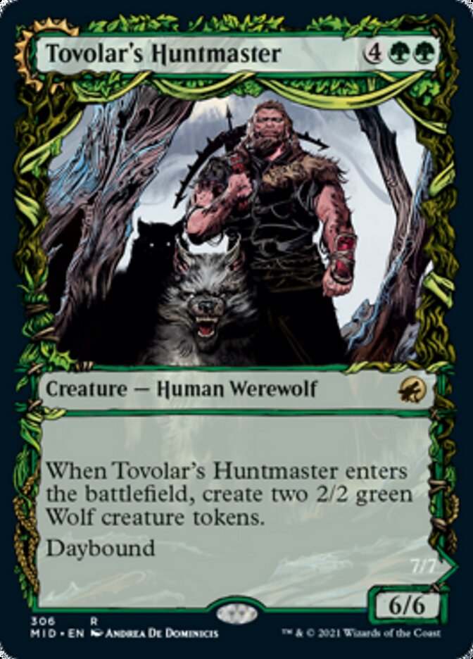 Tovolar's Huntmaster // Tovolar's Packleader (Showcase Equinox) [Innistrad: Midnight Hunt] | Mega City Incorporated