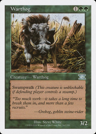 Warthog [Classic Sixth Edition] | Mega City Incorporated