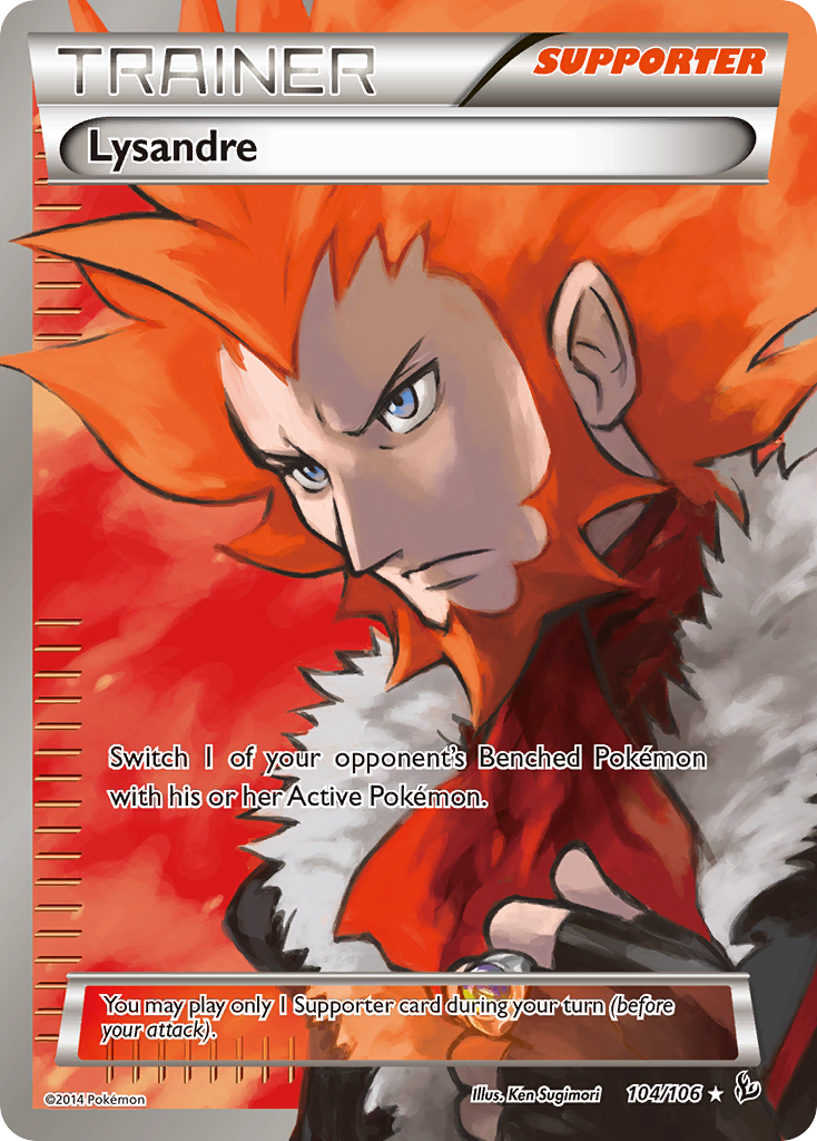 Lysandre (104/106) [XY: Flashfire] | Mega City Incorporated