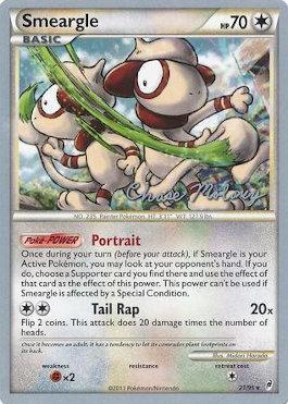 Smeargle (8/90) (Eeltwo - Chase Moloney) [World Championships 2012] | Mega City Incorporated