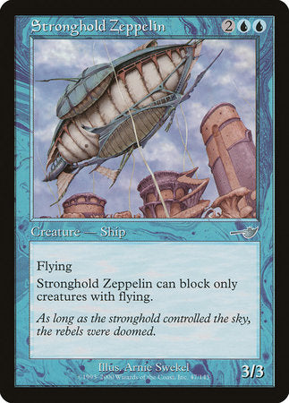 Stronghold Zeppelin [Nemesis] | Mega City Incorporated