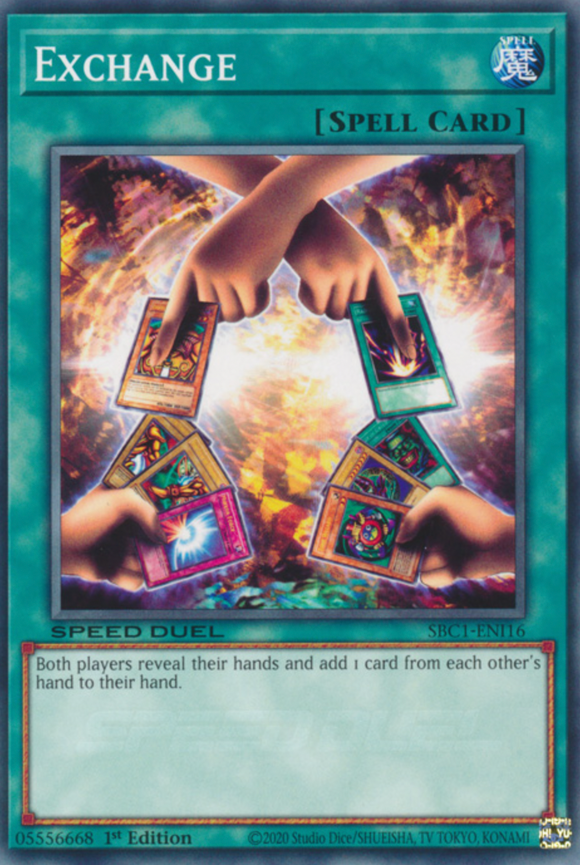 Exchange [SBC1-ENI16] Common | Mega City Incorporated