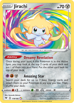 Jirachi (119/185) [Sword & Shield: Vivid Voltage] | Mega City Incorporated