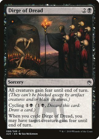 Dirge of Dread [Masters 25] | Mega City Incorporated